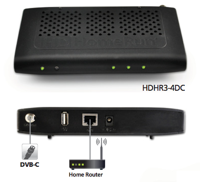 SiliconDust HD Homerun HDHR3-4DC (Bild: Hersteller)